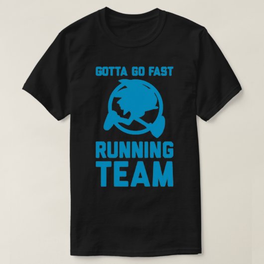 GOTTA GAAT SNELLE RUNNING TEAM T-SHIRT (Design voorkant)