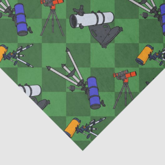 Gotta Get Them All - Telescope Tissue Paper Tissuepapier (Detail)