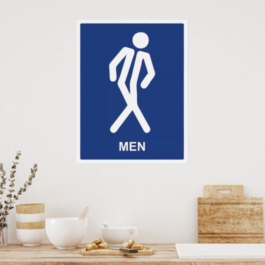 Gotta Go (Man) Poster (Keuken)