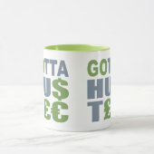 GOTTA HUSTLE / HU$T£€mok - kies stijl Mok (Midden)
