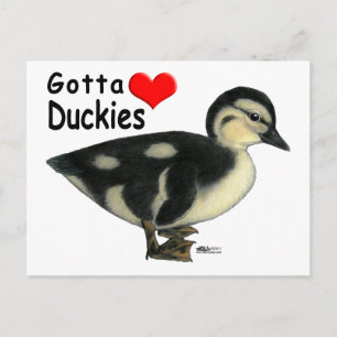 Gotta Love Duckies Briefkaart