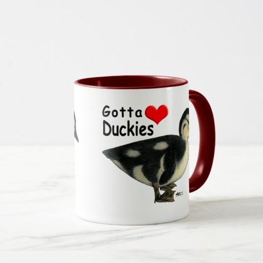 Gotta Love Duckies Mok (Voorkant rechts)