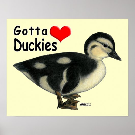 Gotta Love Duckies Poster (Voorkant)