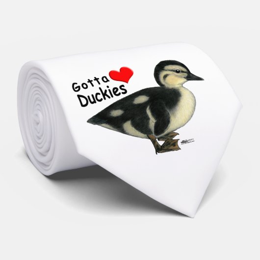 Gotta Love Duckies Stropdas (Opgerold)