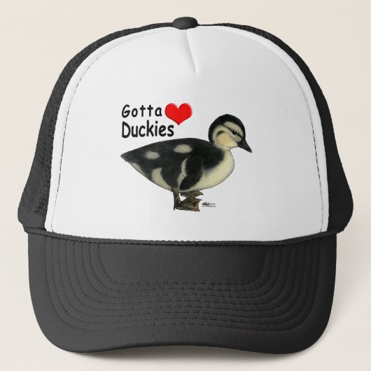 Gotta Love Duckies Trucker Pet (Voorkant)