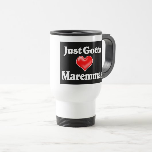 Gotta Love Maremma Travel Mug Reisbeker (Voorkant rechts)