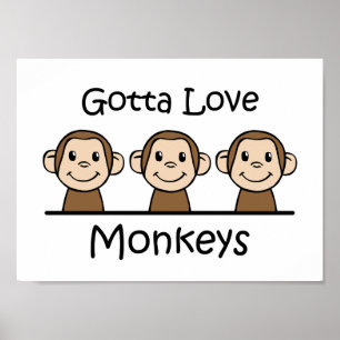 Gotta Love Monkeys Poster