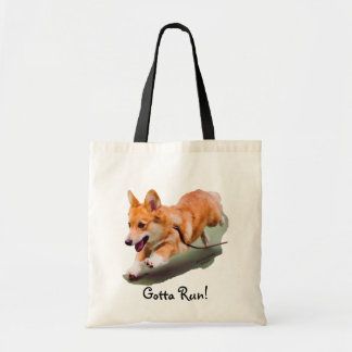 Gotta Run Corgi Bag Tote Bag