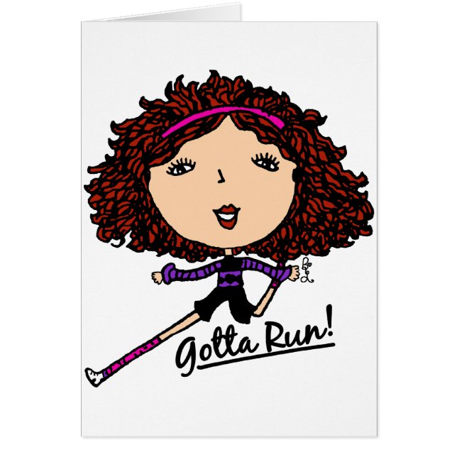 Gotta run Go Girl Original (Voorkant)