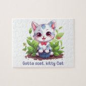 Gotta scat, kitty Cat Legpuzzel (Horizontaal)