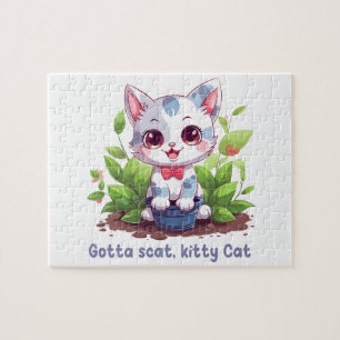 Gotta scat, kitty Cat Legpuzzel