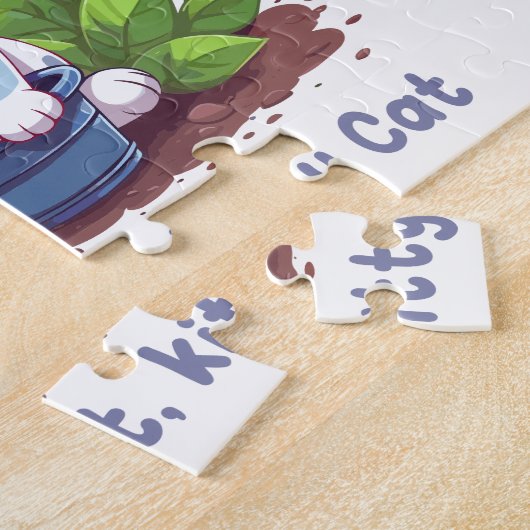 Gotta scat, kitty Cat Legpuzzel (Zijkant)