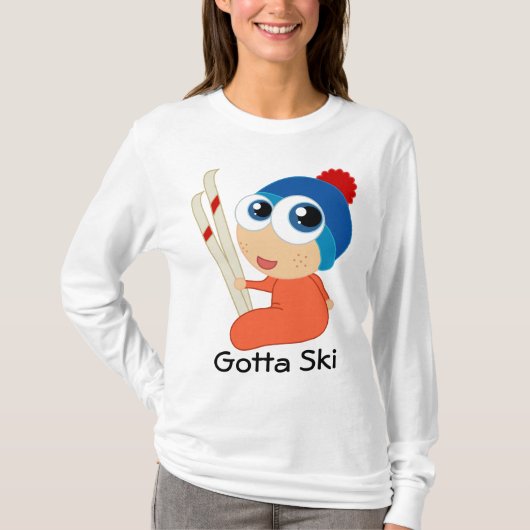 Gotta Ski Pullover Hoodie (Voorkant)