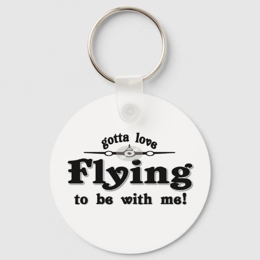gottaloveflying sleutelhanger (Voorkant)