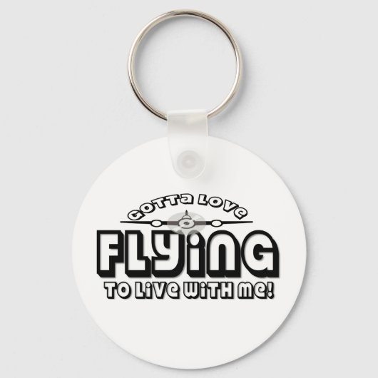gottaloveflying sleutelhanger (Voorkant)