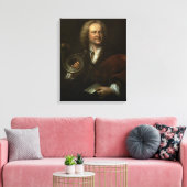 Gottfried Reiche , senior musicus en Solo Canvas Afdruk (Insitu (Woonkamer))