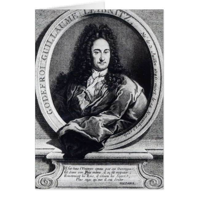 Gottfried Wilhelm Leibniz (Voorkant)