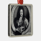 Gottfried Wilhelm Leibniz Metalen Ornament (Rechts)