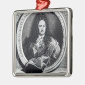 Gottfried Wilhelm Leibniz Metalen Ornament (Links)