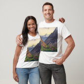 Gotthard Pass bergpas in de Alpen T-shirt (Unisex)