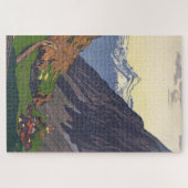 Gotthardpas bergpas in de Alpen Legpuzzel (Horizontaal)