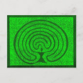 Göttin im Labyrinth 1 Briefkaart (Voorkant)