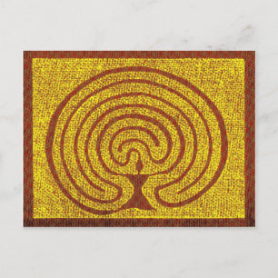 Göttin im Labyrinth 3 Briefkaart