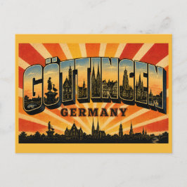 Göttingen Duitsland Gänseliesel Briefkaart