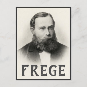 Gottlob Frege Briefkaart