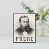 Gottlob Frege Briefkaart (Staand voorkant)