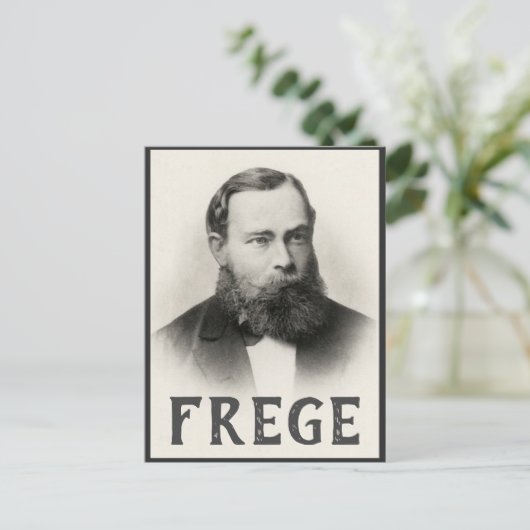 Gottlob Frege Briefkaart (Staand voorkant)