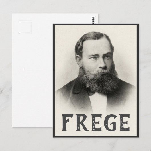 Gottlob Frege Briefkaart (Voorkant / Achterkant)