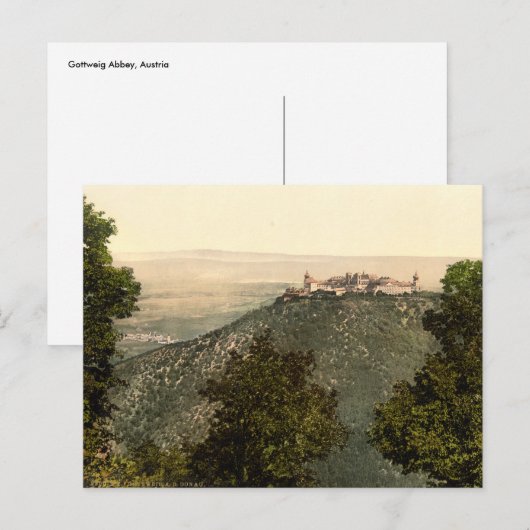 Gottweig Abbey, Oostenrijk Briefkaart (Voorkant / Achterkant)