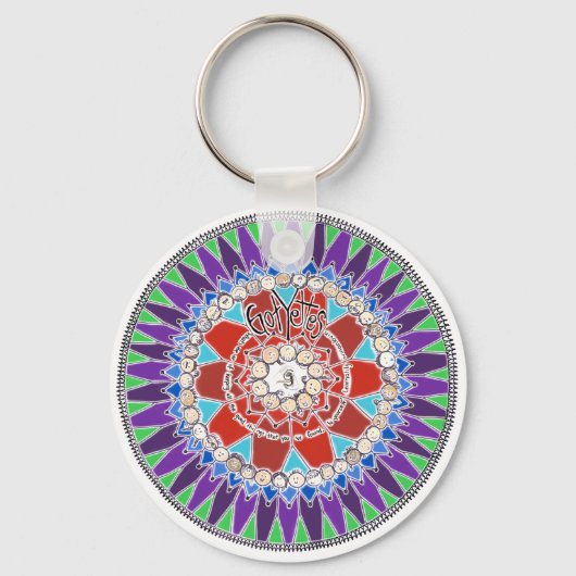 Gotyettes-Sleutelhanger Sleutelhanger (Voorkant)