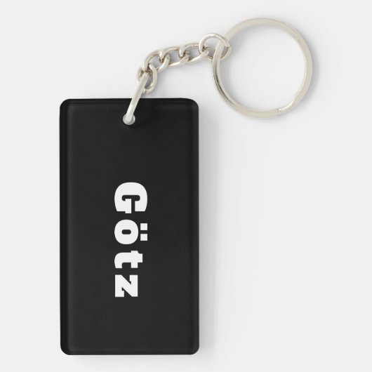 Götz Sleutelhanger (achterkant)