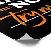 Gou Shalt probeer me niet mama Poster (Hoek)