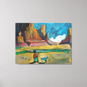 Gouache 1 canvas afdruk (Voorkant)