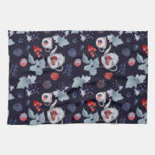 Gouache Berries Pattern Schort Theedoek (Horizontaal)