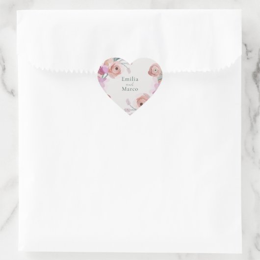 Gouache Bloesems Sticker (Tas)