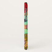 Gouache Floral Painted Garden iPhone X Hoesje (Achterkant/links)