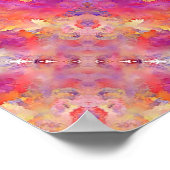 Gouache Mandala 1 Poster (Hoek)