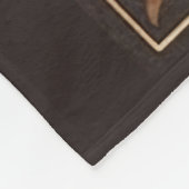 Gouache  Retro Kerst Fleece Deken (Hoek)