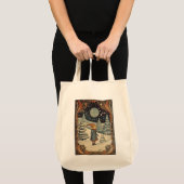Gouache Retro Kerst Tote Bag (Voorkant (product))