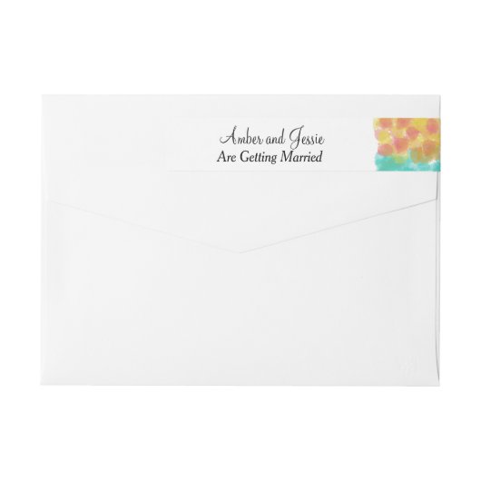  Gouache Waterverf Wedding (Achterkant)