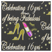 GOUD 16 & FABULOUS DIVA DESIGN STOF (Close Up)