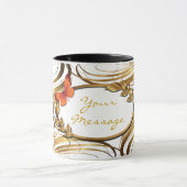 Goud 1 Patroon Mok (Midden)