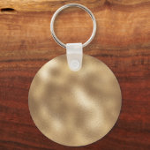 Goud 1e Jubileum Business Logo Herdenking Sleutelhanger (Achterkant)