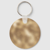 Goud 1e Jubileum Business Logo Herdenking Sleutelhanger (Achterkant)