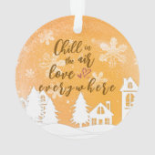 Goud 1e Kerstmis Nieuwe Oma Quote Foto Ornament (achterkant)