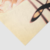 Goud 2-muzikant ontkoppelen tissuepapier (Detail)